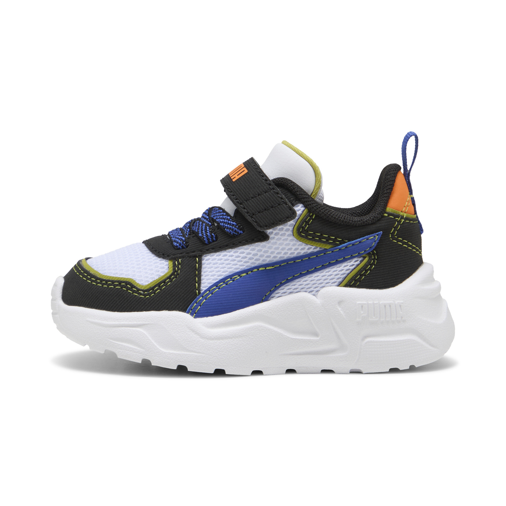 Puma Trinity Lite Starblitz Sneakers Kleinkinder Schuhe | White/Vivid Blue/Black | Größe: 19