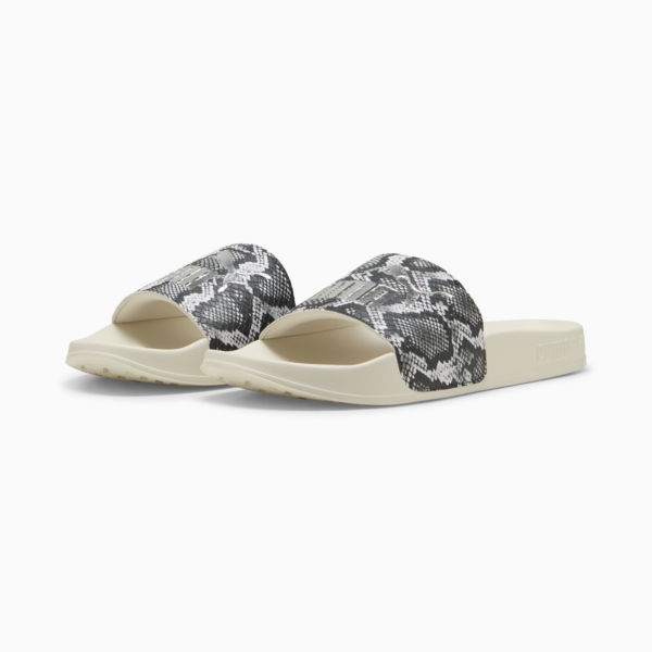 Sandalias Leadcat 2.0 Snake Chic para mujer, Alpine Snow-Puma Aged Silver, large-MEX