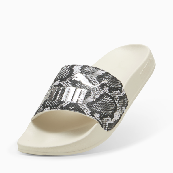 Sandalias Leadcat 2.0 Snake Chic para mujer, Alpine Snow-Puma Aged Silver, large-MEX