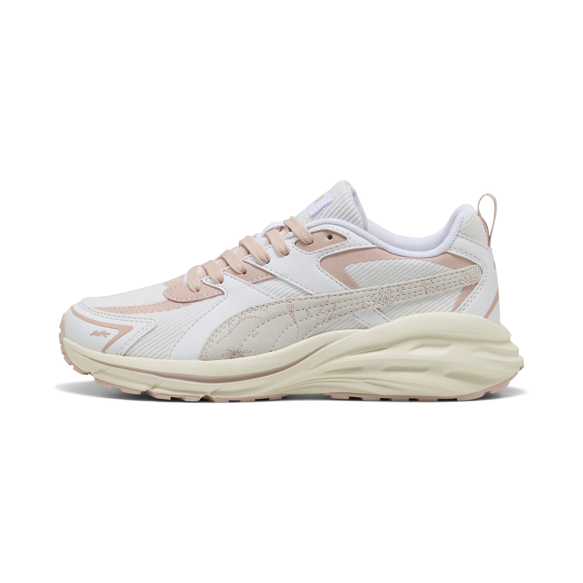 Puma Hypnotic Crafted Flowers Sneakers Damen Schuhe | White/Rose Quartz | Größe: 42.5