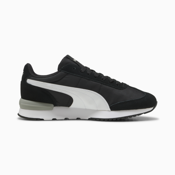 R78 Wind MU Sneakers Unisex, PUMA Black-PUMA White-Flat Light Gray, large-ZAF