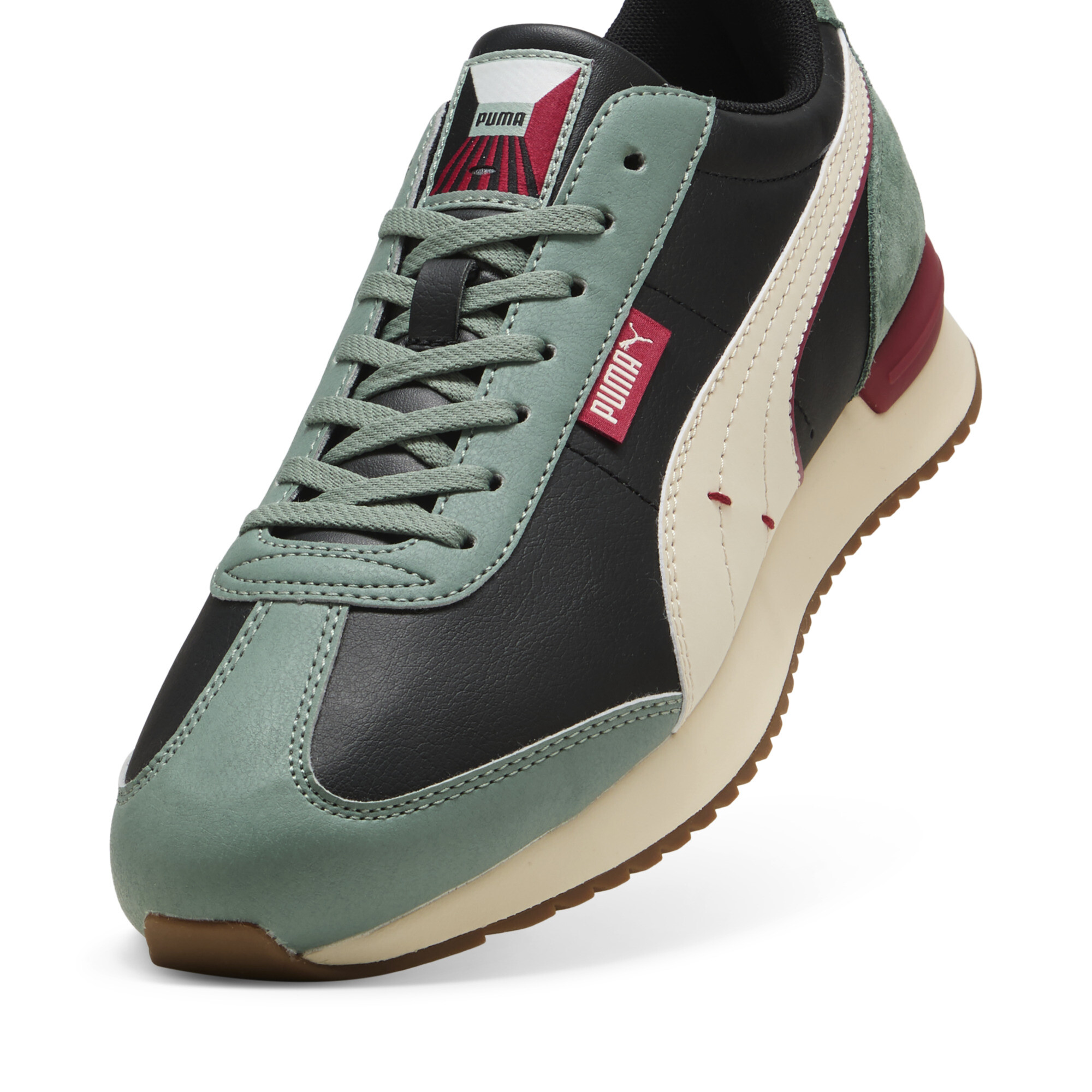 R78 Wind Greenside sneakers unisex, Groen/Zwart, Maat 38 | PUMA