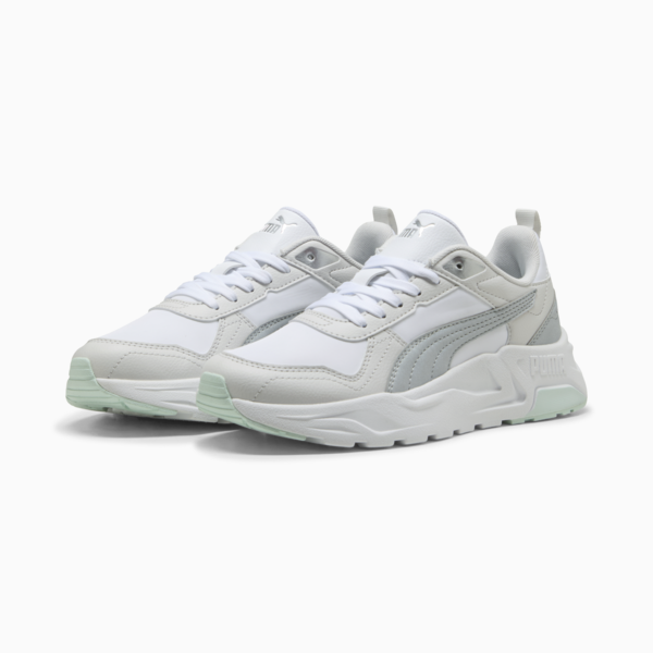 Tenis Trinity 2 Lite Aqua Metallics para mujer, PUMA White-PUMA Silver-Peaceful Blue, large-MEX