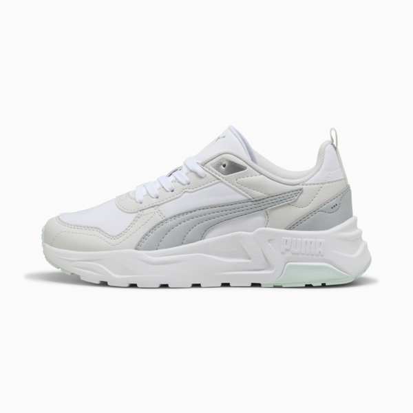 Tenis Trinity 2 Lite Aqua Metallics para mujer, PUMA White-PUMA Silver-Peaceful Blue, large-MEX