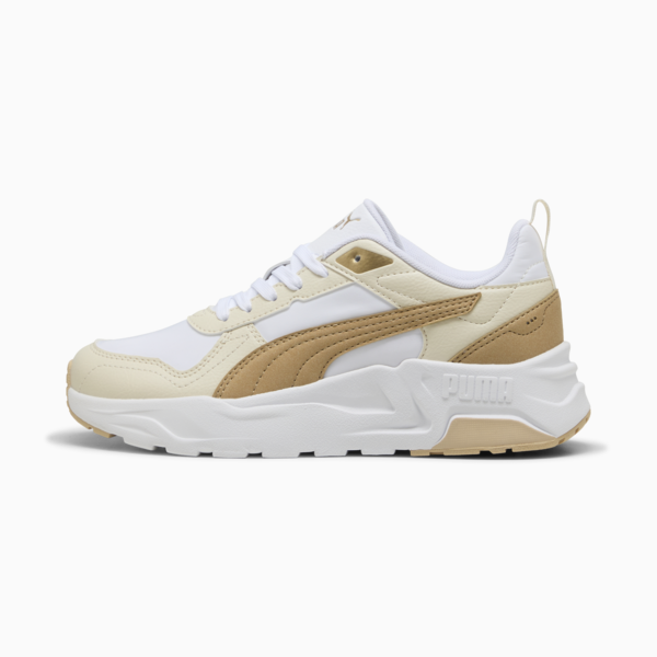Trinity 2 Lite Aqua Metallics Sneakers Women, PUMA White-Light Sand-Alpine Snow, large-MEX