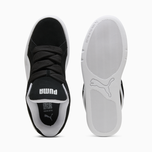 Park LIfestyle Easy Suede Sneakers Unisex, PUMA Black-PUMA White, large-ZAF