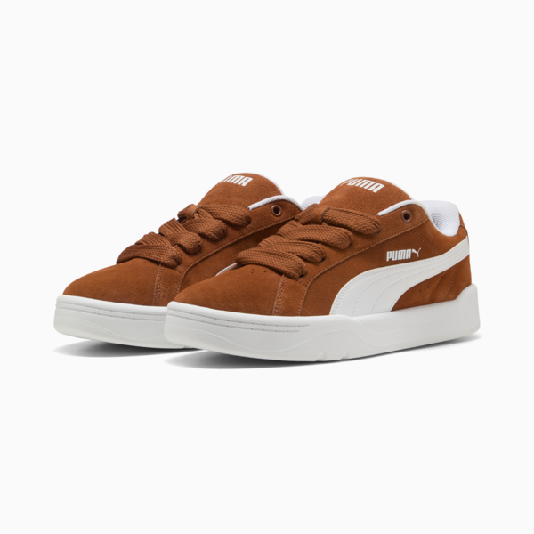 Park LIfestyle Easy Suede Sneakers Unisex, Brandy-PUMA White, large-ZAF