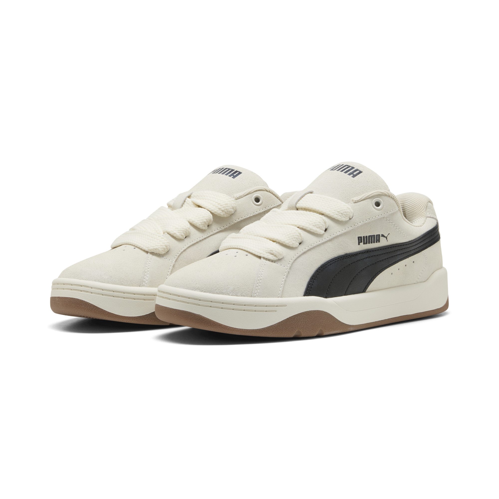 PUMA Park Lifestyle Easy Suede sneakers unisex, Zwart/Wit, Maat 37,5 thumbnail 6