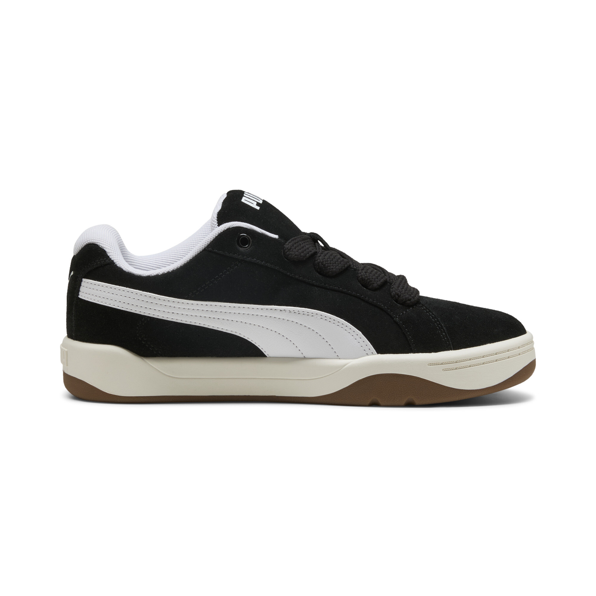 PUMA Park Lifestyle Easy Suede sneakers unisex, Zwart/Wit, Maat 43 thumbnail 3