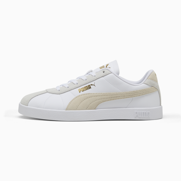 PUMA Club II SD Sneakers Unisex, PUMA White-Alpine Snow-Feather Gray, large-ZAF