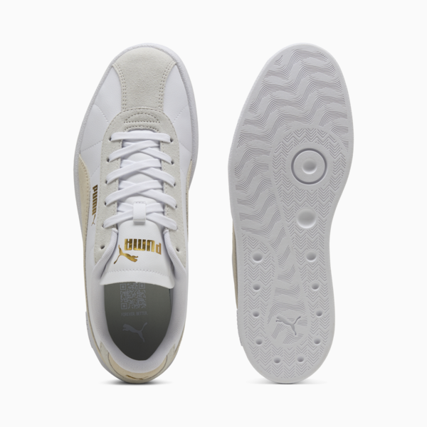 PUMA Club II SD Sneakers Unisex, PUMA White-Alpine Snow-Feather Gray, large-ZAF