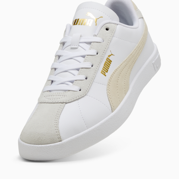 PUMA Club II SD Sneakers Unisex, PUMA White-Alpine Snow-Feather Gray, large-ZAF