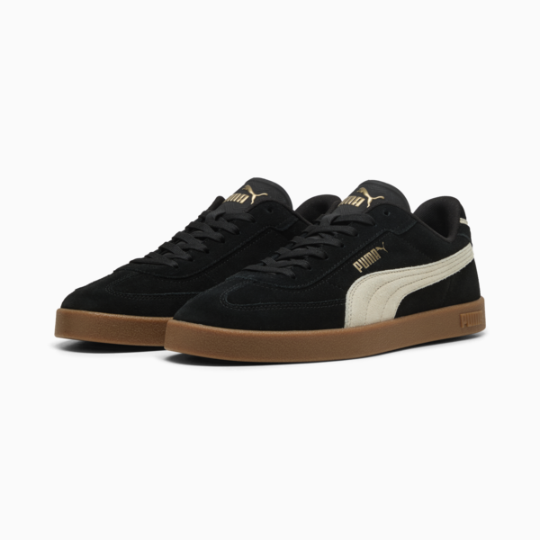 PUMA Club II Era Suede Sneakers Unisex, PUMA Black-Alpine Snow-Gum, large-ZAF