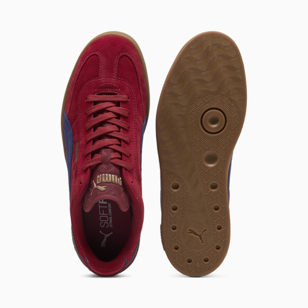 Zapatillas PUMA Club II Era Gamuza, Dark Crimson-Blue Crystal, large-ARG