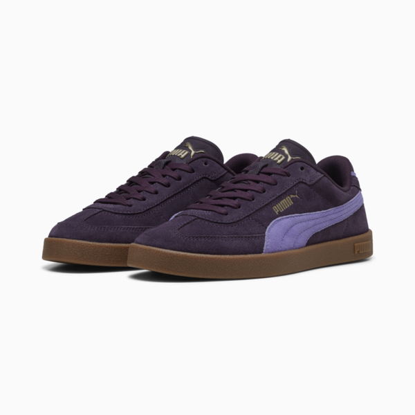 Zapatillas PUMA Club II Era Gamuza, Midnight Plum-Lavender Alert, large-ARG