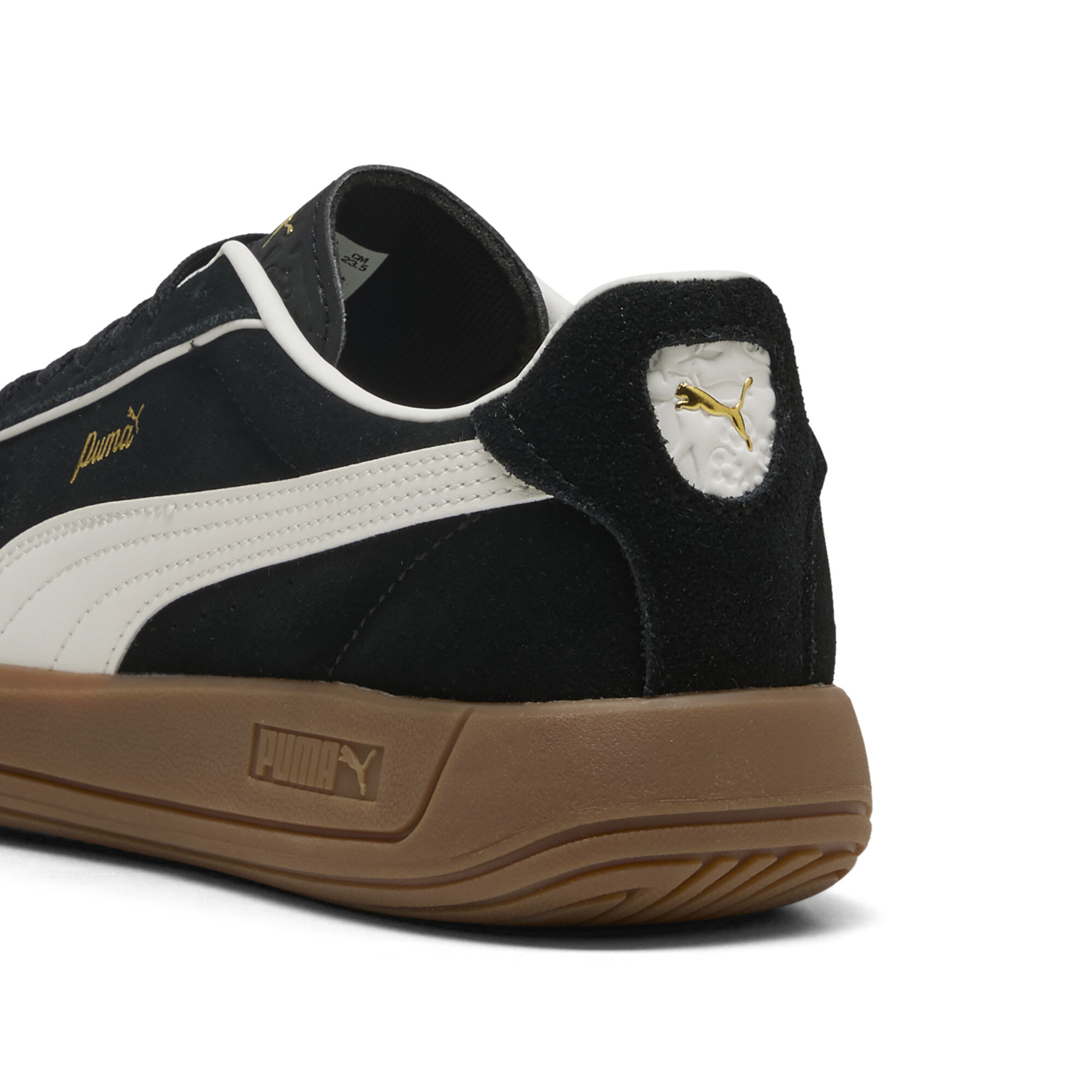 PUMA Club Klassika Suede sneakers voor Dames, Zwart/Wit, Maat 35,5 thumbnail 5