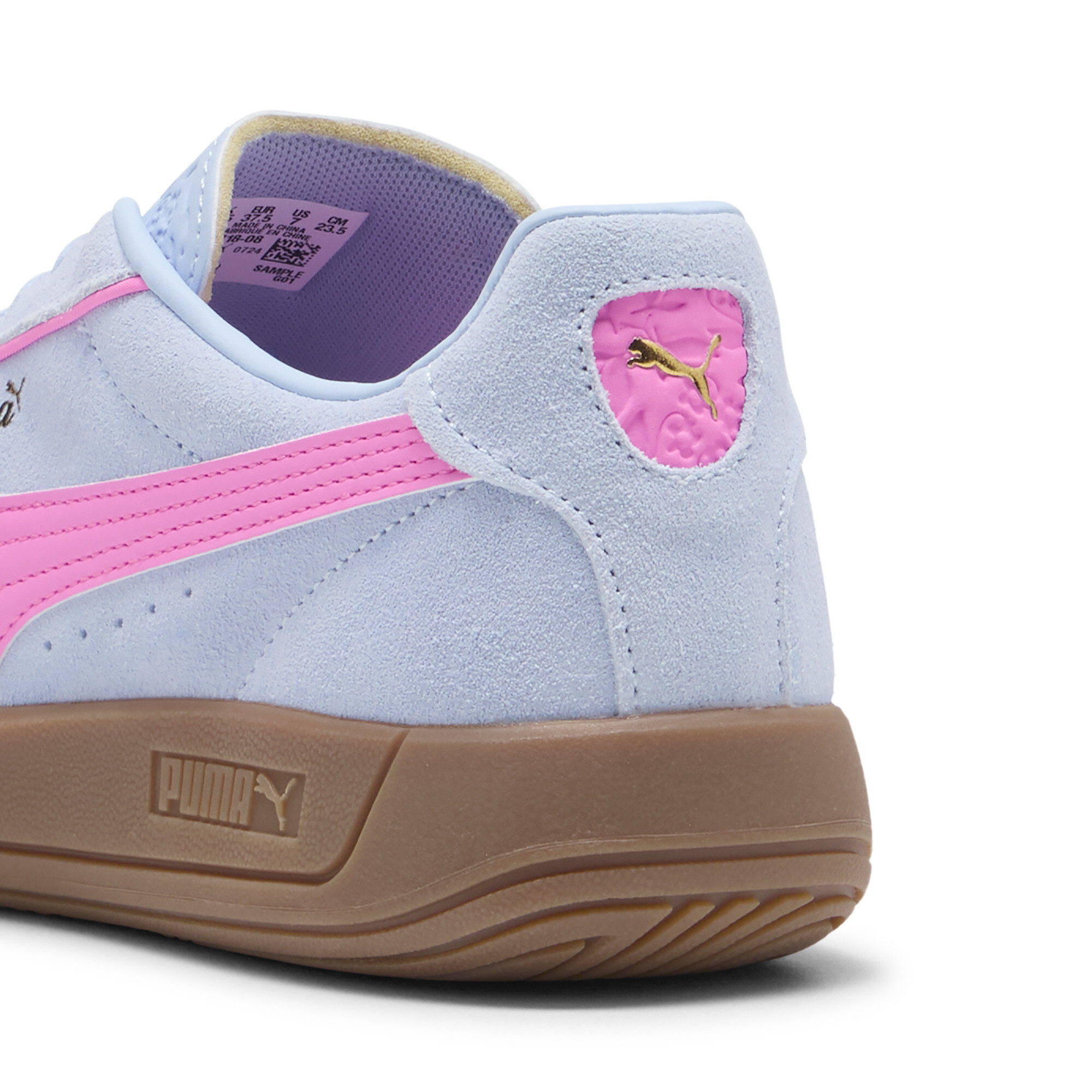 PUMA Club Klassika Suede sneakers voor Dames, Roze/Goud, Maat 40 thumbnail 5
