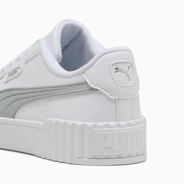 Tenis Carina 3.0 Aqua Metallics para mujer, PUMA White-PUMA Silver, large-MEX