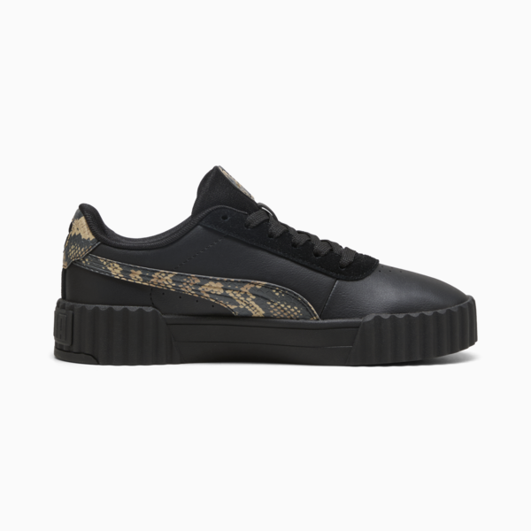 Carina 3.0 Snake Chic Women, PUMA Black-PUMA Gold, large-ZAF