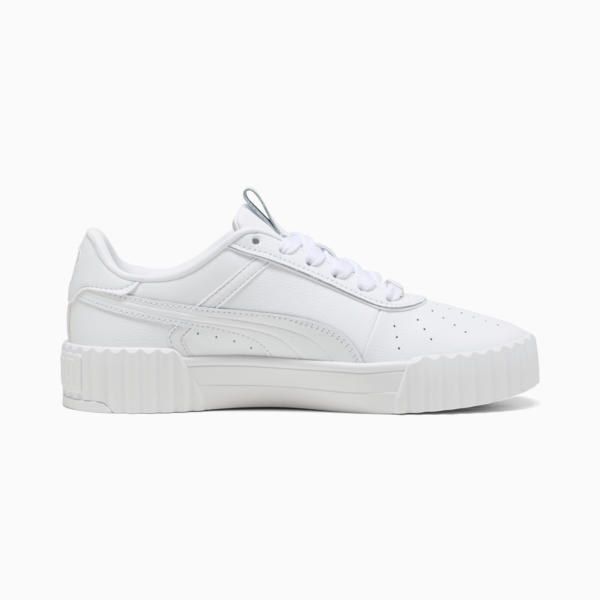 Carina 3.0 Luxe Sneakers Women, PUMA White-PUMA Gold, large-ZAF