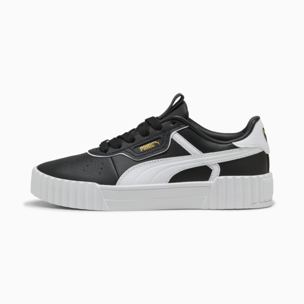 Carina 3.0 Luxe Sneakers Women, PUMA Black-PUMA White-PUMA Gold, large-ZAF