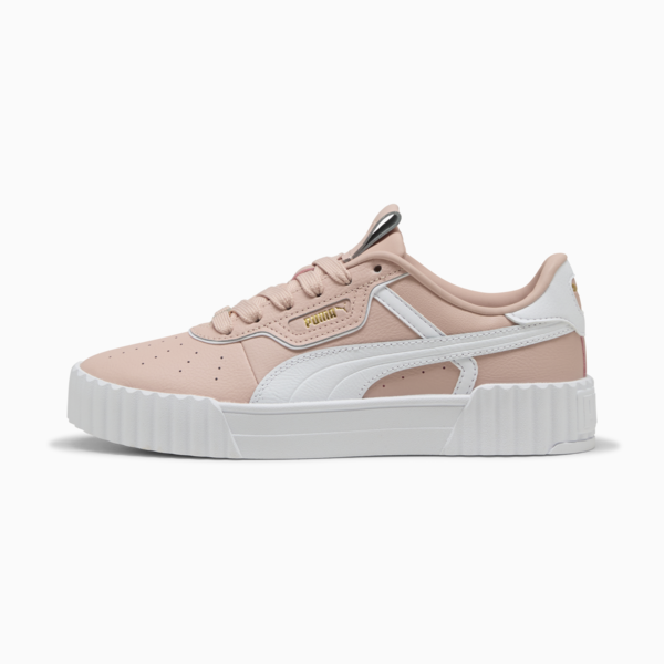 Carina 3.0 Luxe Sneakers Women, Rose Quartz-PUMA White-PUMA Gold, large-ZAF