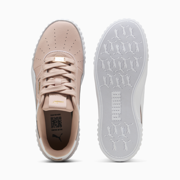 Carina 3.0 Luxe Sneakers Women, Rose Quartz-PUMA White-PUMA Gold, large-ZAF