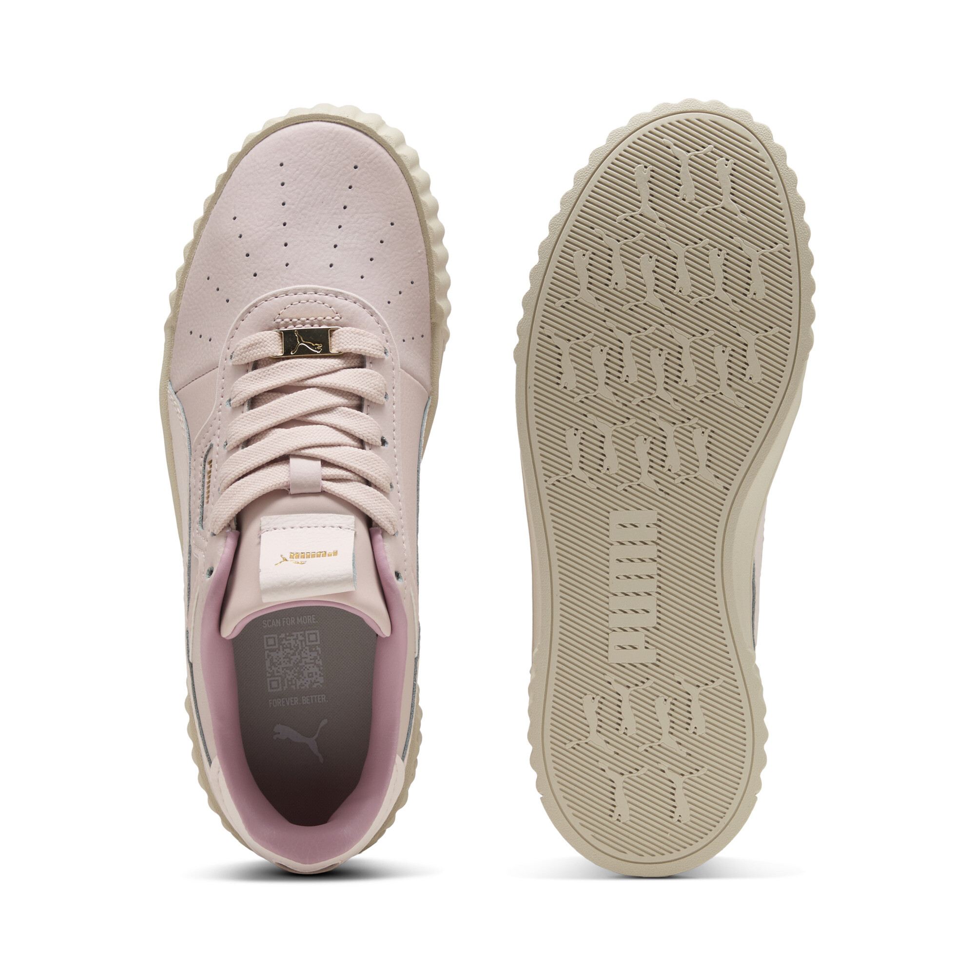 PUMA Carina 3.0 Luxe sneakers voor Dames, Maat 40,5 thumbnail 4