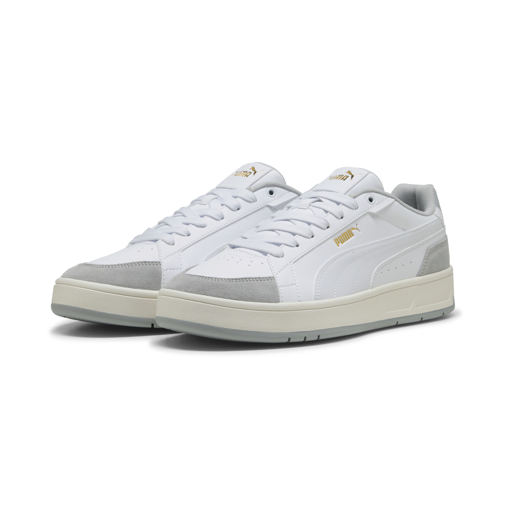 PUMA Court Classico Sport sneakers, Grijs/Wit, Maat 46 thumbnail 6