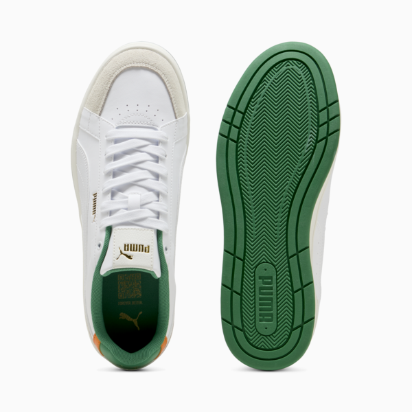 Court Classico Sport Sneakers Unisex, Warm White-PUMA White-Archive Green, large-ZAF