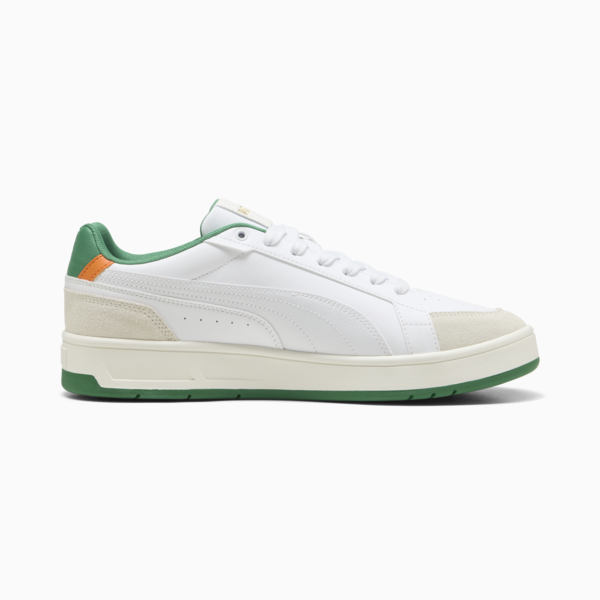 Court Classico Sport Sneakers Unisex, Warm White-PUMA White-Archive Green, large-ZAF