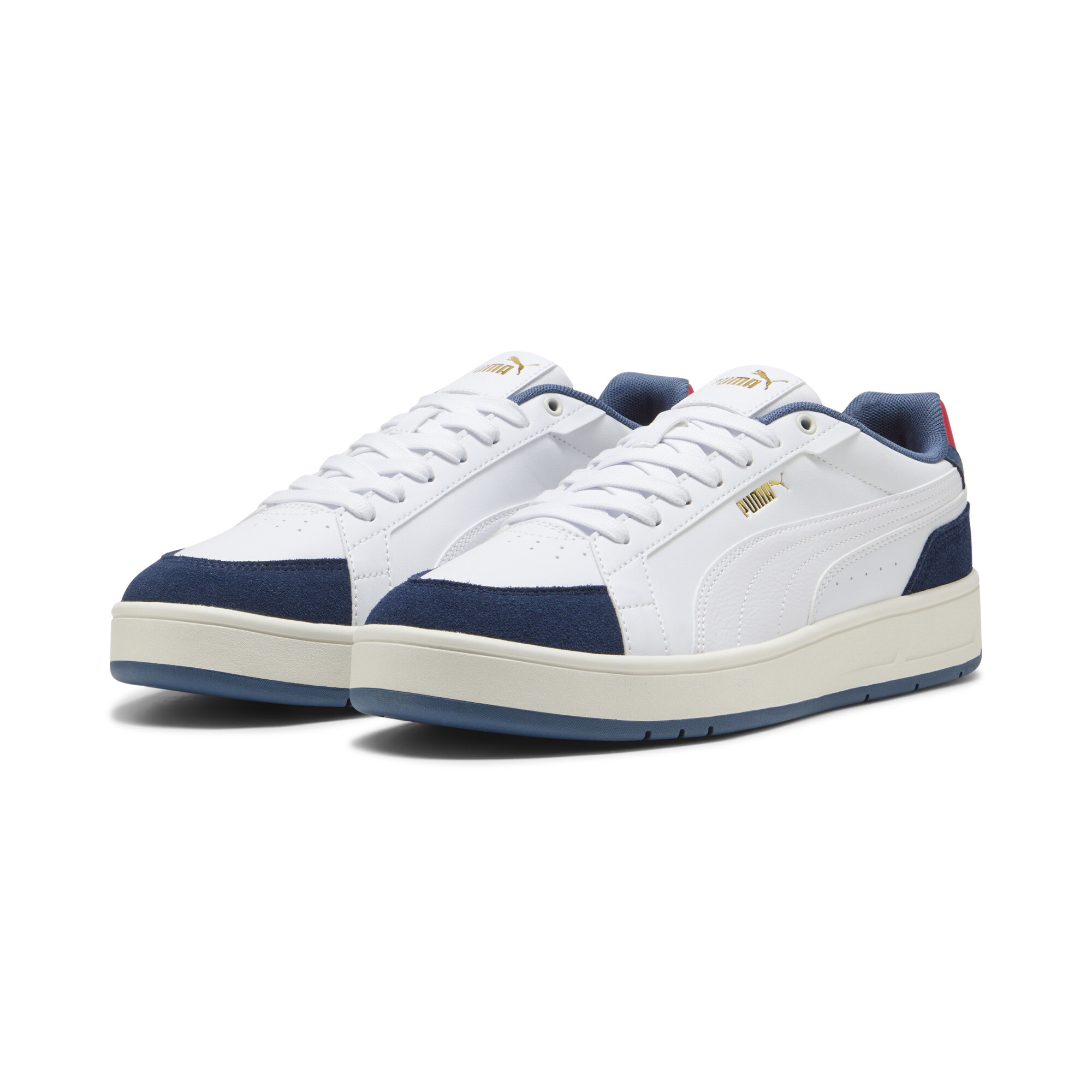 PUMA Court Classico Sport sneakers, Blauw/Wit, Maat 38,5 thumbnail 6