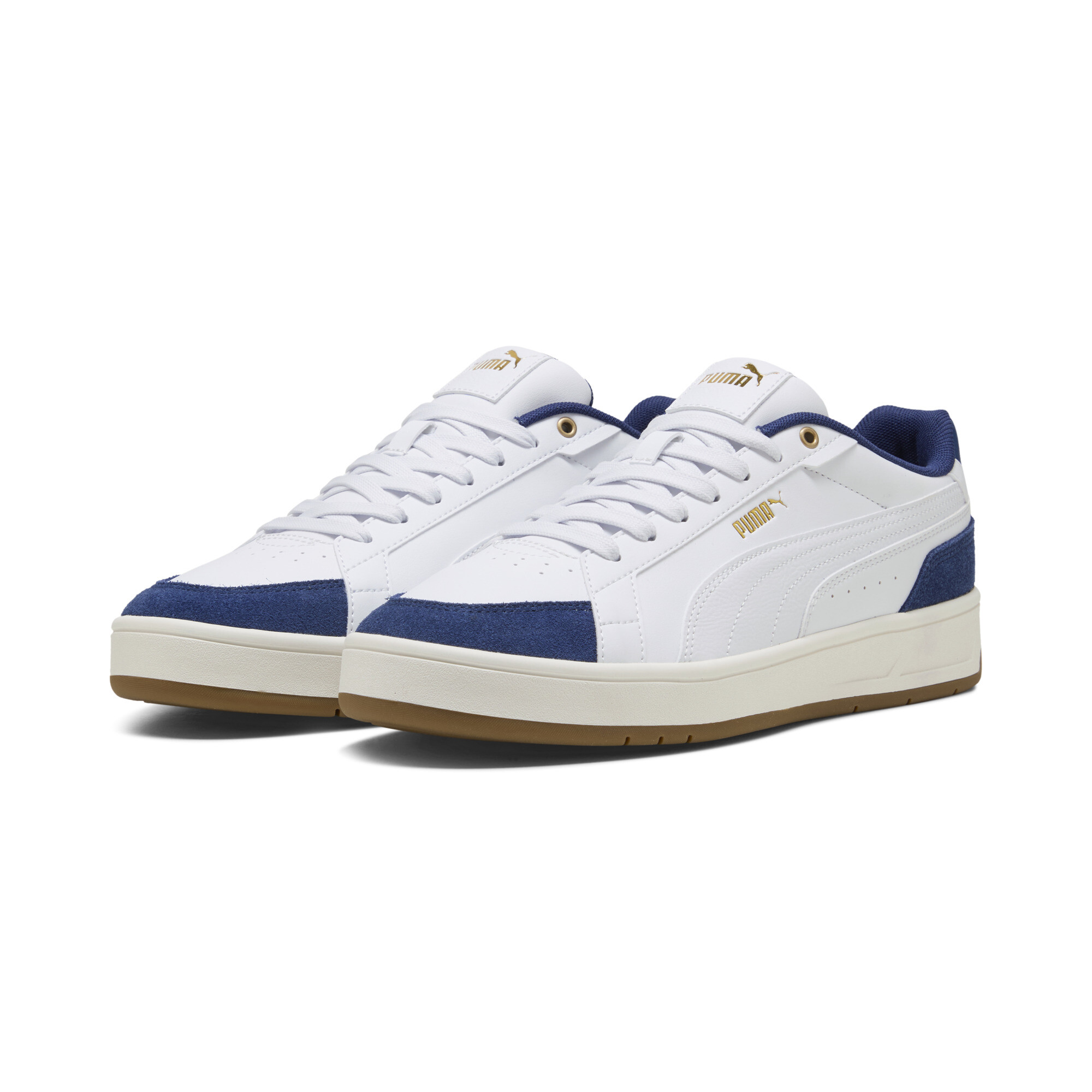 PUMA Court Classico Sport sneakers, Blauw/Wit, Maat 35,5 thumbnail 6