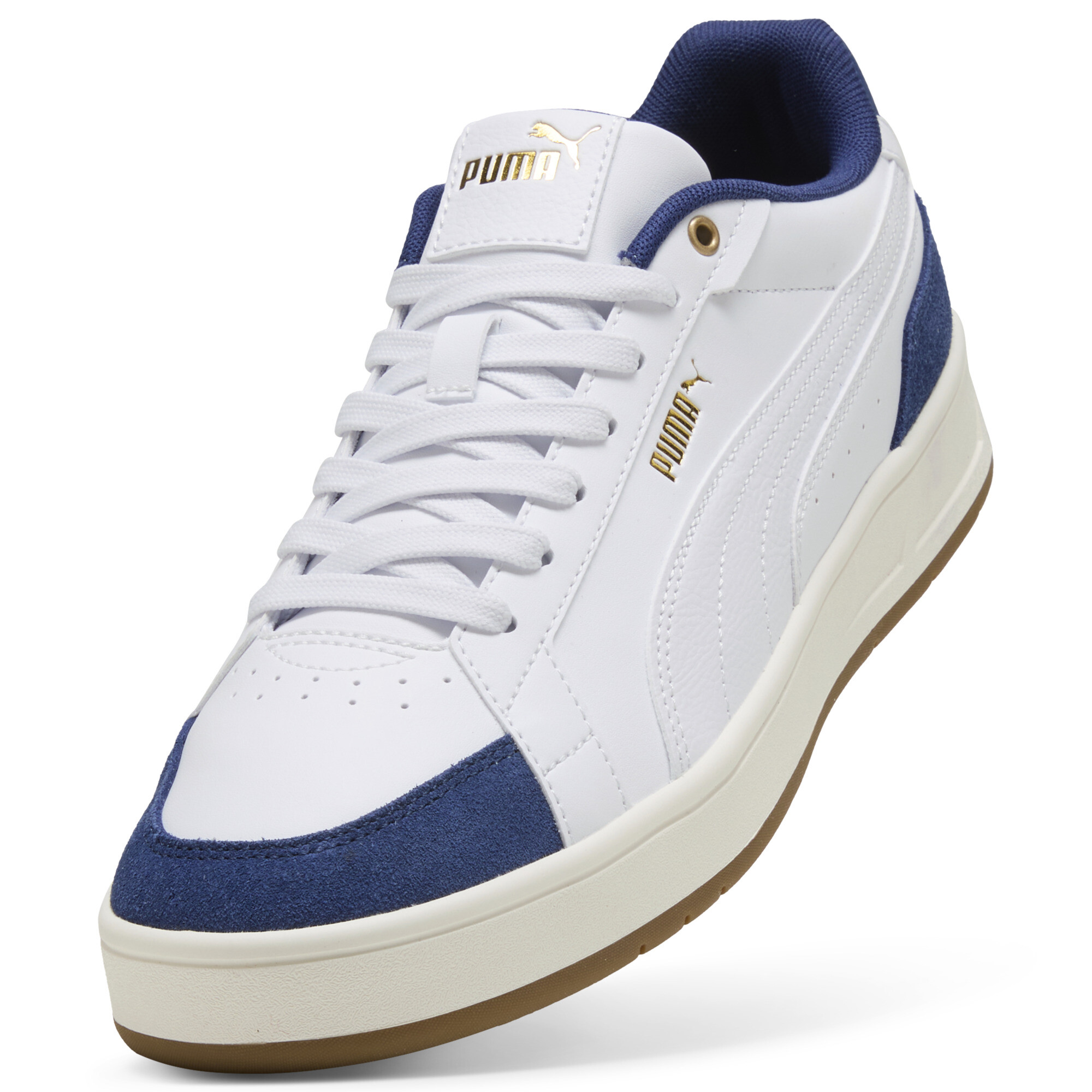 PUMA Court Classico Sport sneakers, Blauw/Wit, Maat 35,5 thumbnail 2