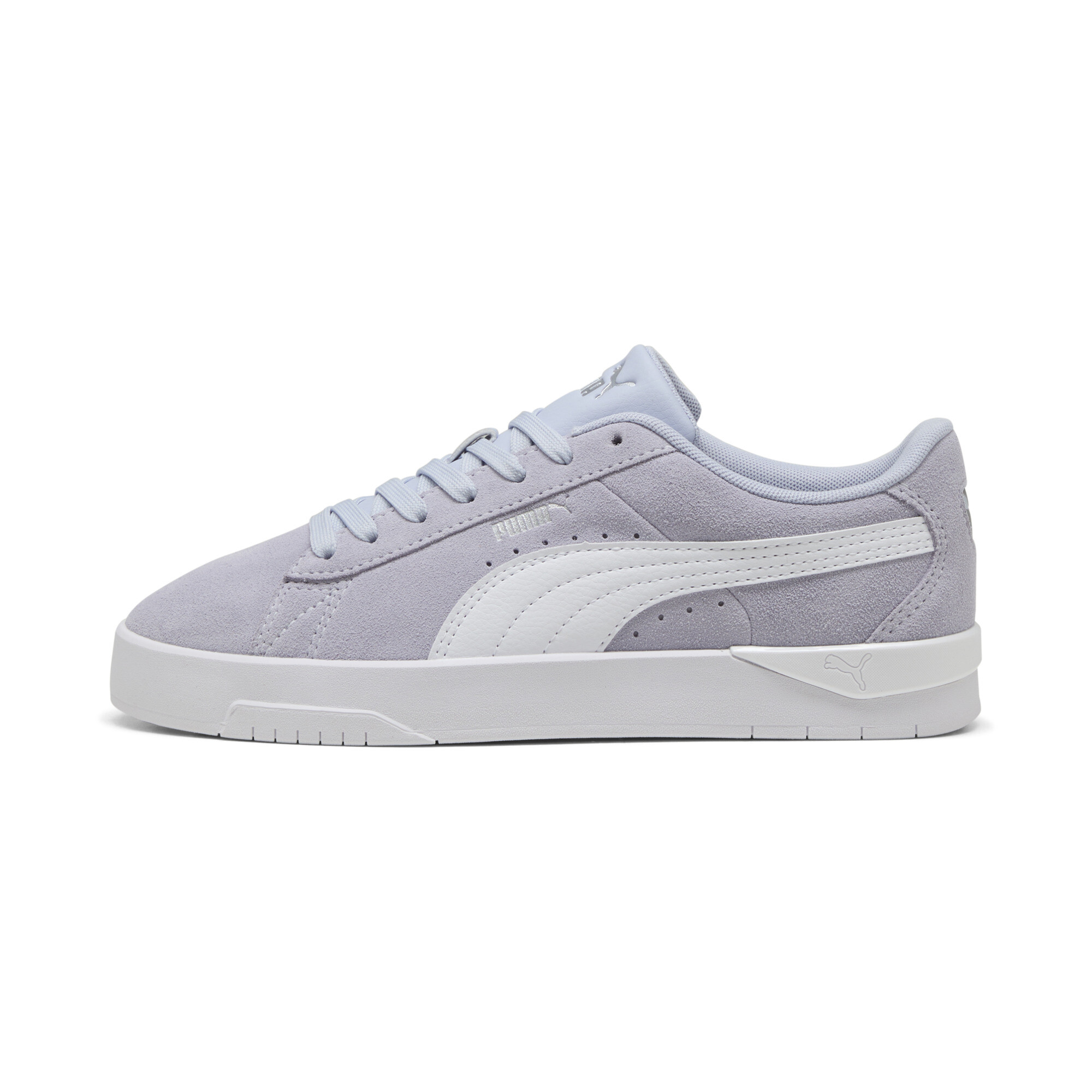 Puma Jada Classic Suede Sneakers Damen Schuhe | Cool Weather/White/Silver | Größe: 37.5