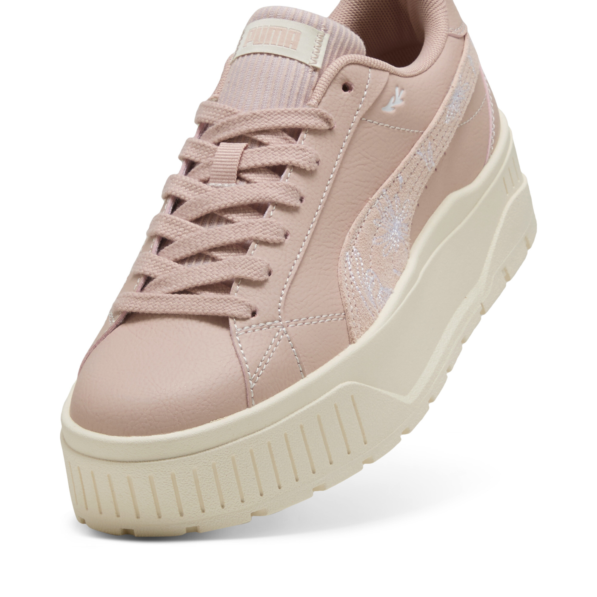 Karmen II Crafted Flowers voor Dames, Roze/Wit, Maat 42 | PUMA