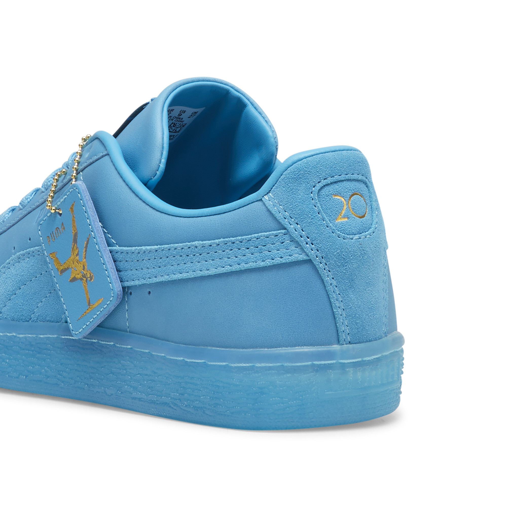 Puma Suede OP Sneakers, Blue, Size 41, Shoes