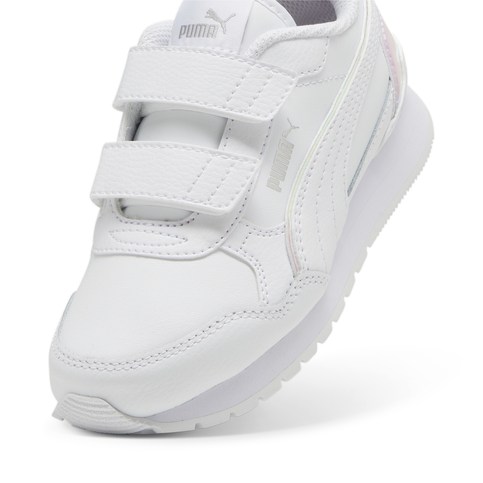PUMA ST Runner v4 Holo sneakers, Wit/Zilver, Maat 35 thumbnail 2