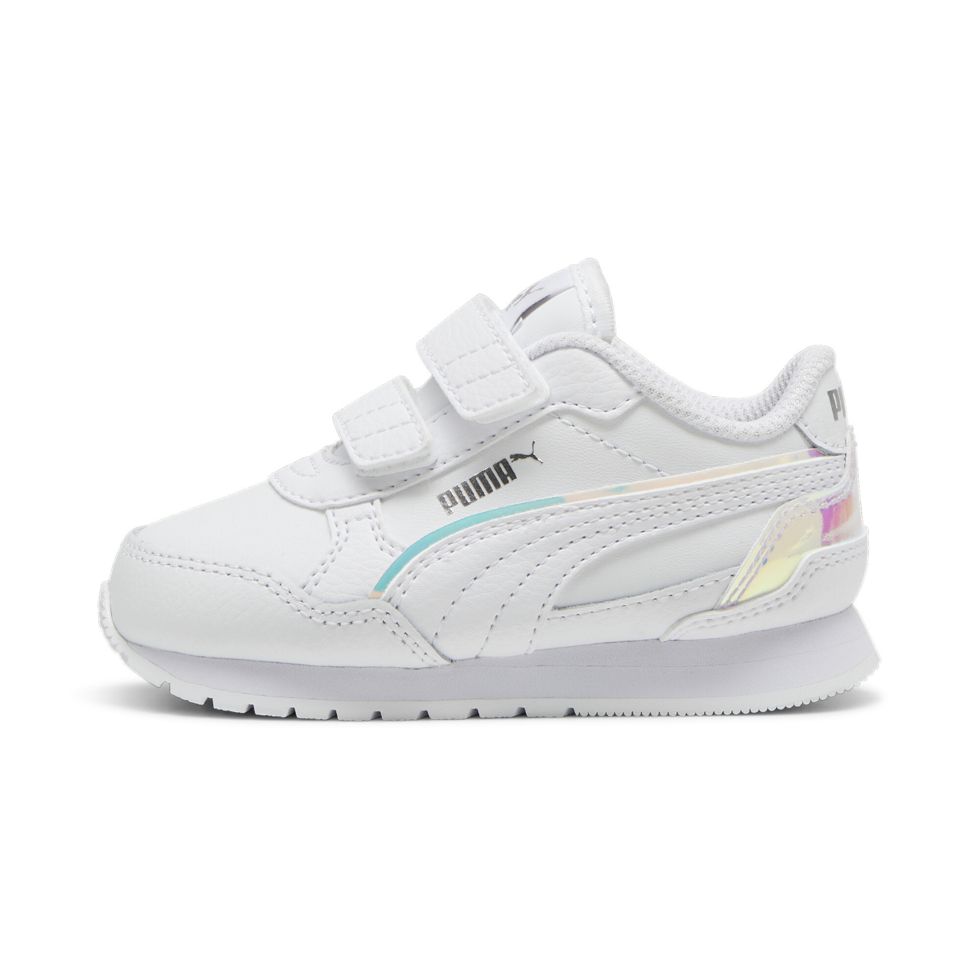 PUMA ST Runner v4 Holo sneakers, Wit/Zilver, Maat 22