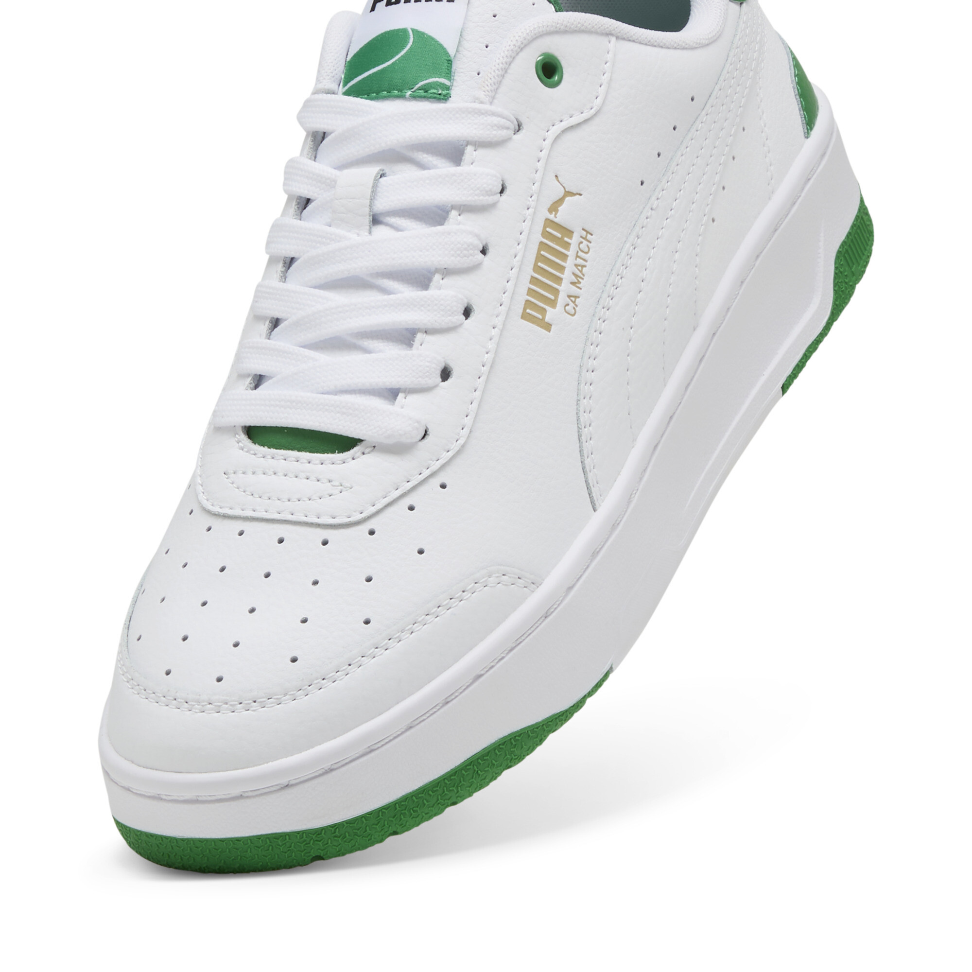 CA Match sneakers, Groen/Wit, Maat 46 | PUMA