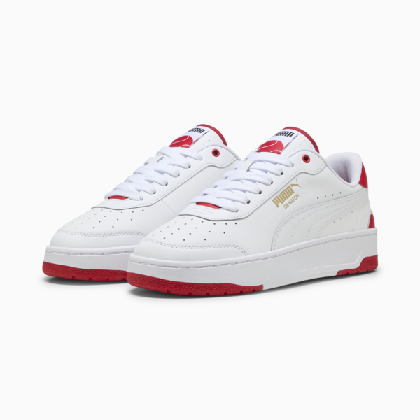 Tenis CA Luxe, PUMA White-For All Time Red, large-MEX