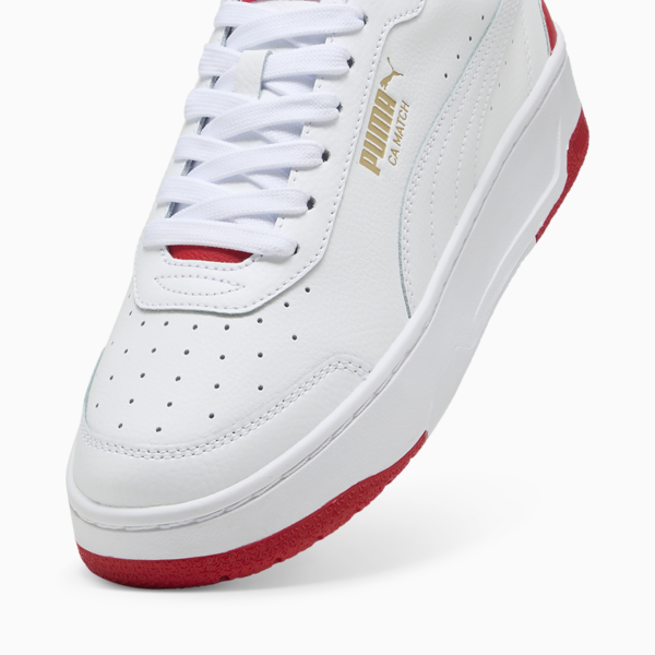 Tenis CA Luxe, PUMA White-For All Time Red, large-MEX