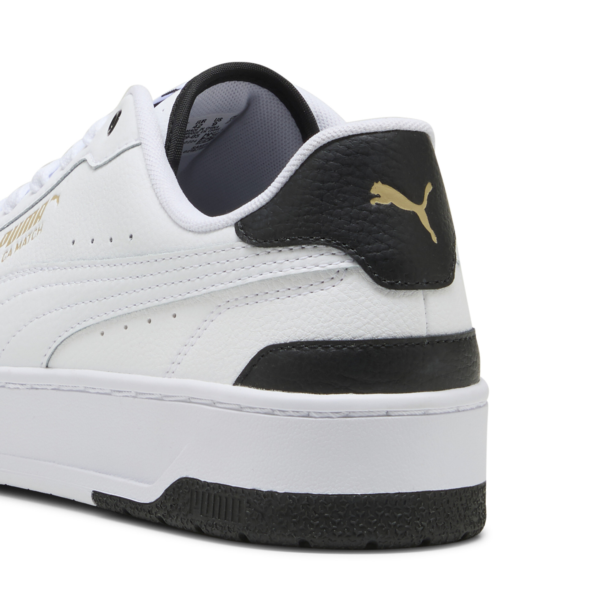 PUMA CA Match sneakers, Zwart/Wit, Maat 44 thumbnail 5