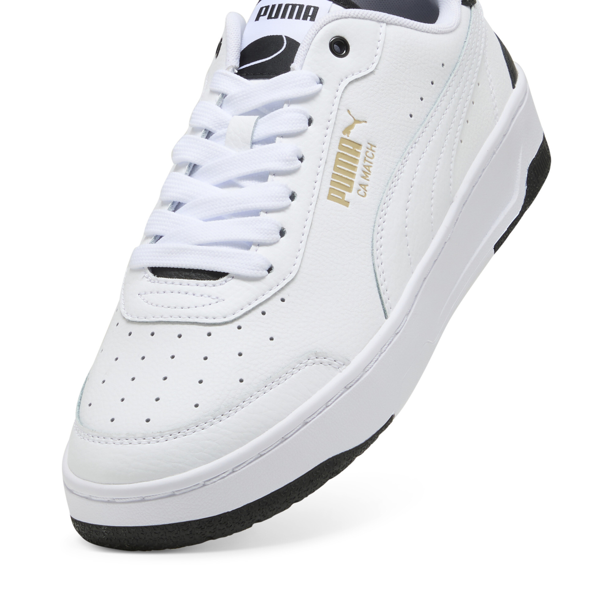 PUMA CA Match sneakers, Zwart/Wit, Maat 44 thumbnail 2