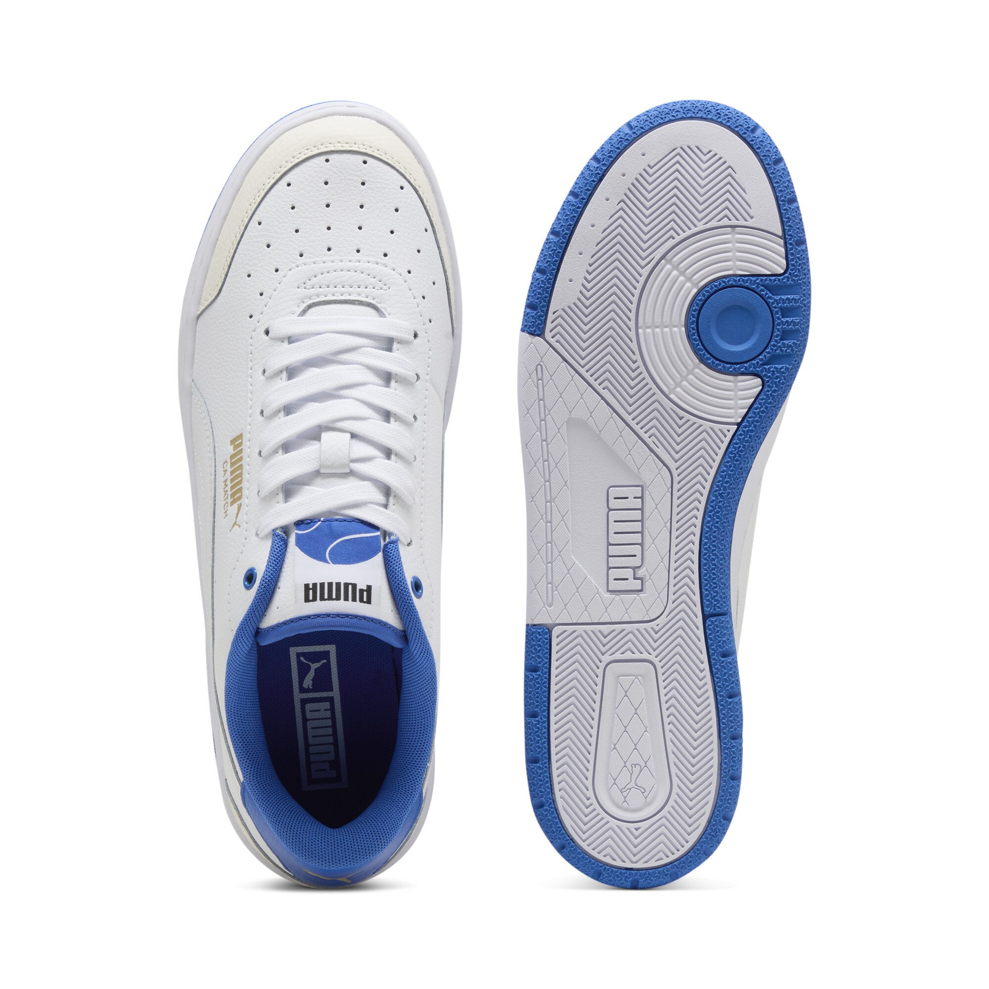 PUMA CA Match sneakers, Blauw/Wit, Maat 38 thumbnail 4
