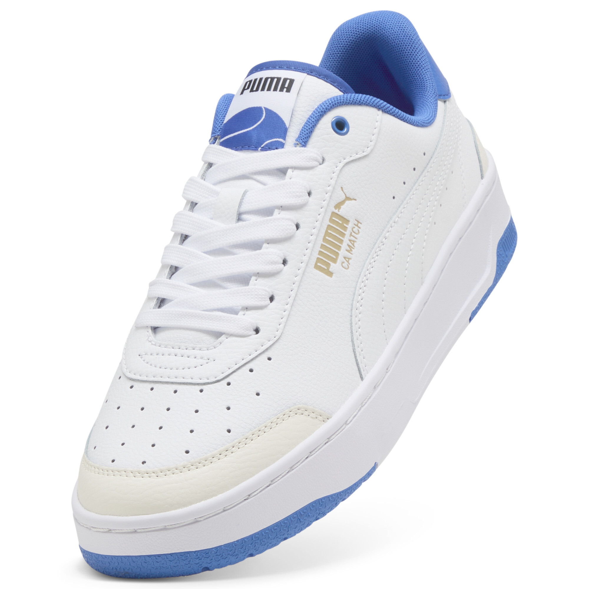 PUMA CA Match sneakers, Blauw/Wit, Maat 38 thumbnail 2
