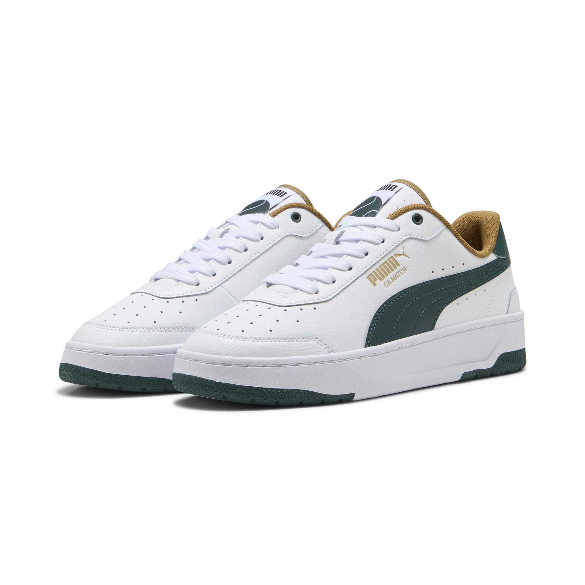 PUMA CA Match sneakers, Groen/Wit, Maat 47 thumbnail 6