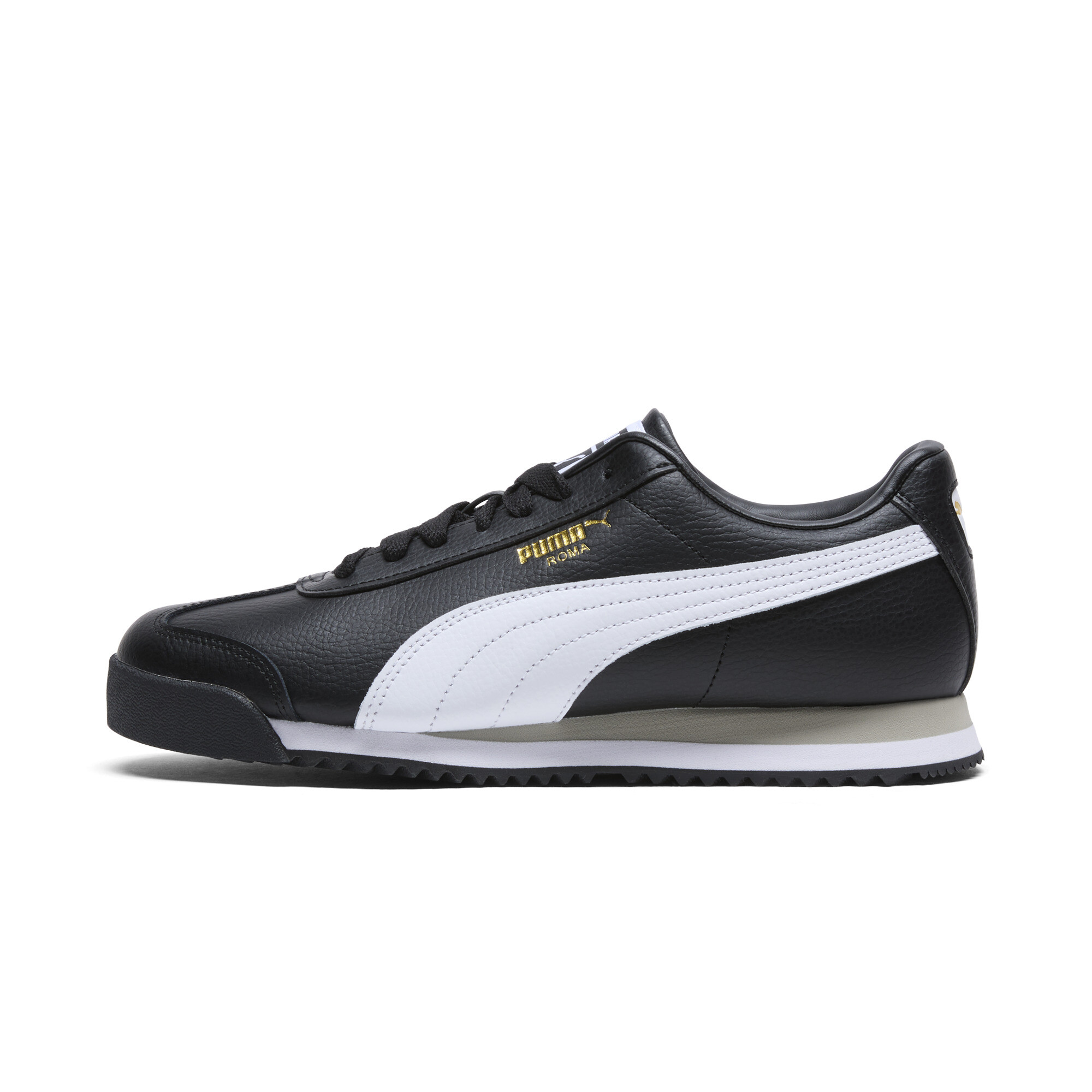 Puma Women's Roma Casual Sneakers From Finish Line In Black
