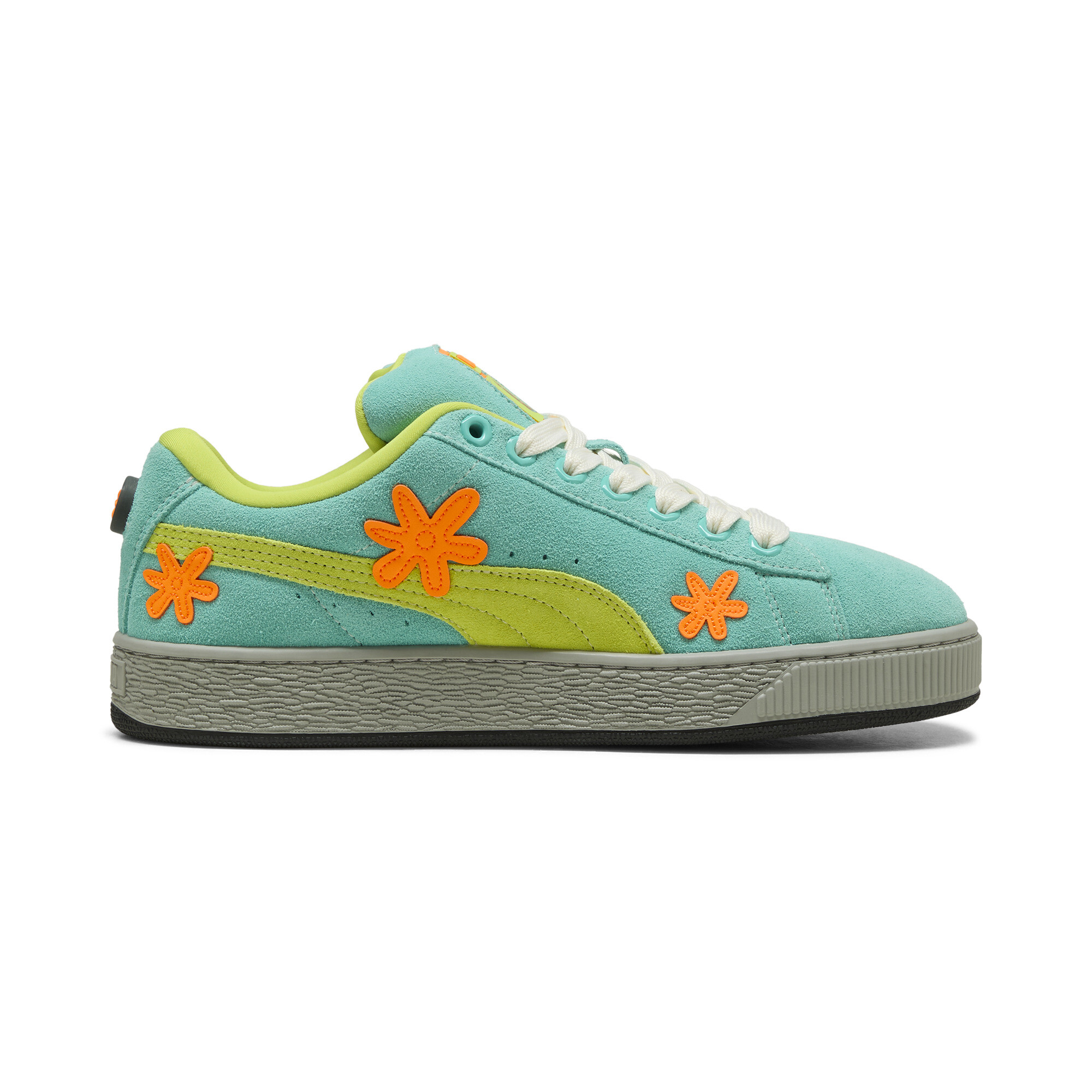 Puma HOOPS X SCOOBY DOO Suede XL Sneakers Unisex, Green, Size 44.5, Shoes