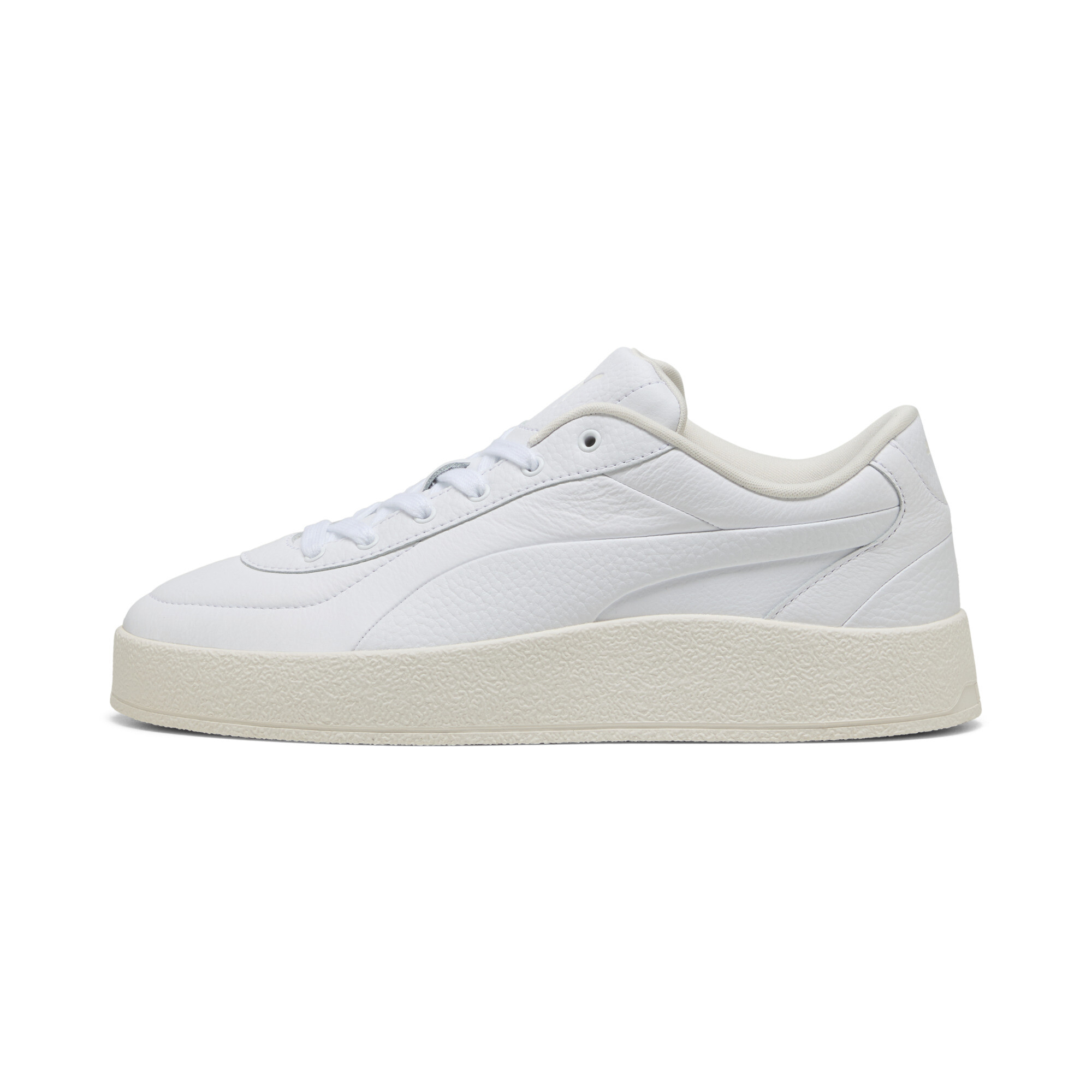 Puma CA Luxe Sneakers Schuhe | Mit Plain | White/Warm White | Größe: 46